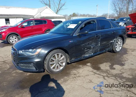 2013 Audi A6 3.0T Premium z USA, uszkodzony, nr VIN WAUHGAFC6DN109221